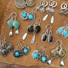 Dark Fossil Range Earrings