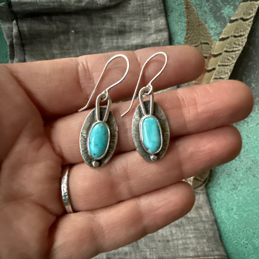 Turquoise Seedling Earrings