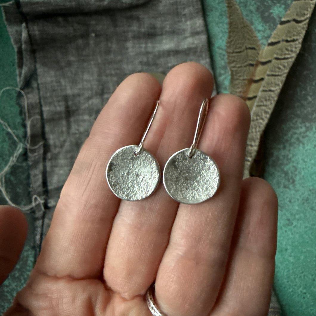 Riverside Earrings- round small