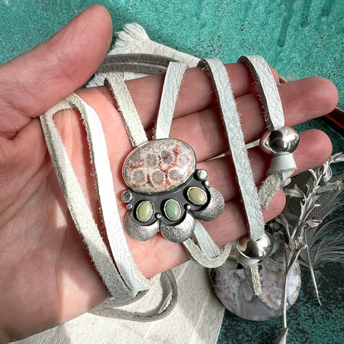 Song In The Sea Lady Bolo Necklace