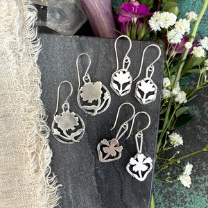 Evening Snow Earrings