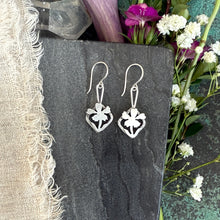 Evening Snow Earrings
