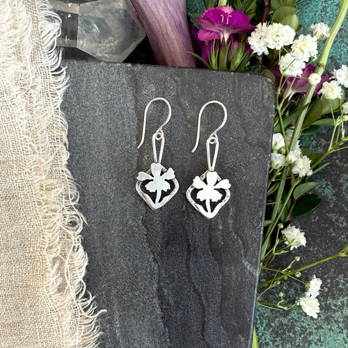 Evening Snow Earrings