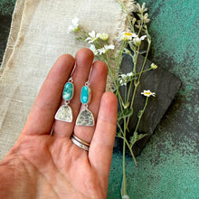 Turquoise Arch Earrings