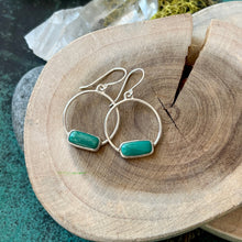 Turquoise Hoop Earrings