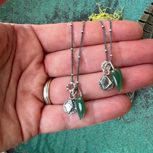 Aventurine Gemstone Charm Necklace