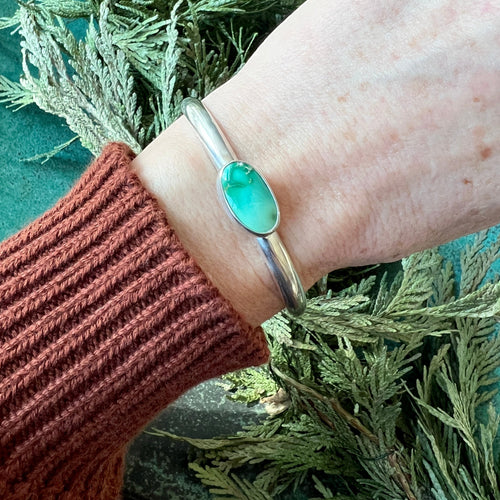 Midweight Turquoise Cuff Bracelet