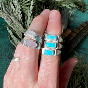 Turquoise Signet Ring