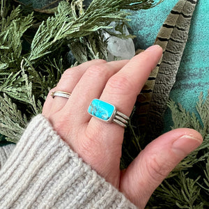 Blue Horizon Ring, sz 8.25