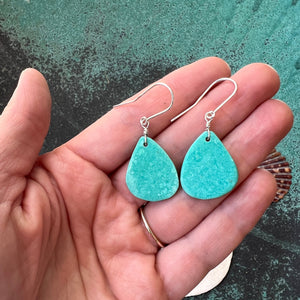 Turquoise Slice Earrings