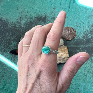 Emerald Valley Ring Sz 8