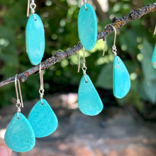 Turquoise Slice Earrings