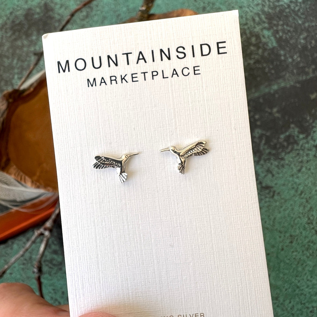 Hummingbird Stud Earrings