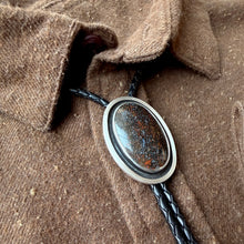 Black Rare Earth Bolo Tie