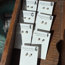 Herkimer Diamond Stud Earrings