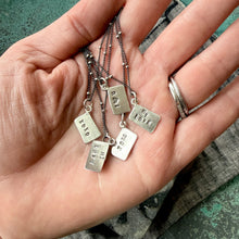 Love Letter Charm Necklace