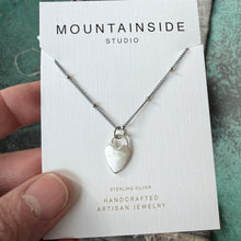 Silver Heart Necklace